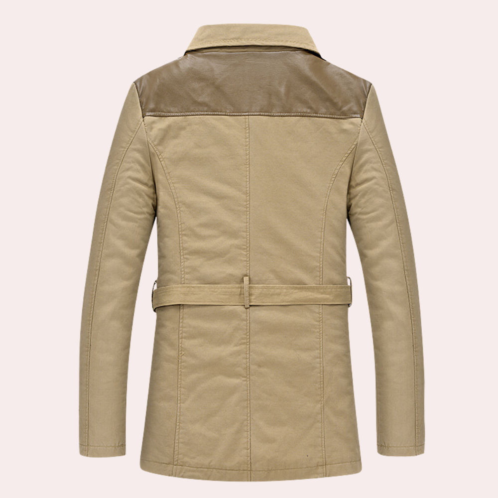YVAN - Light Summer Trench Coat for Men