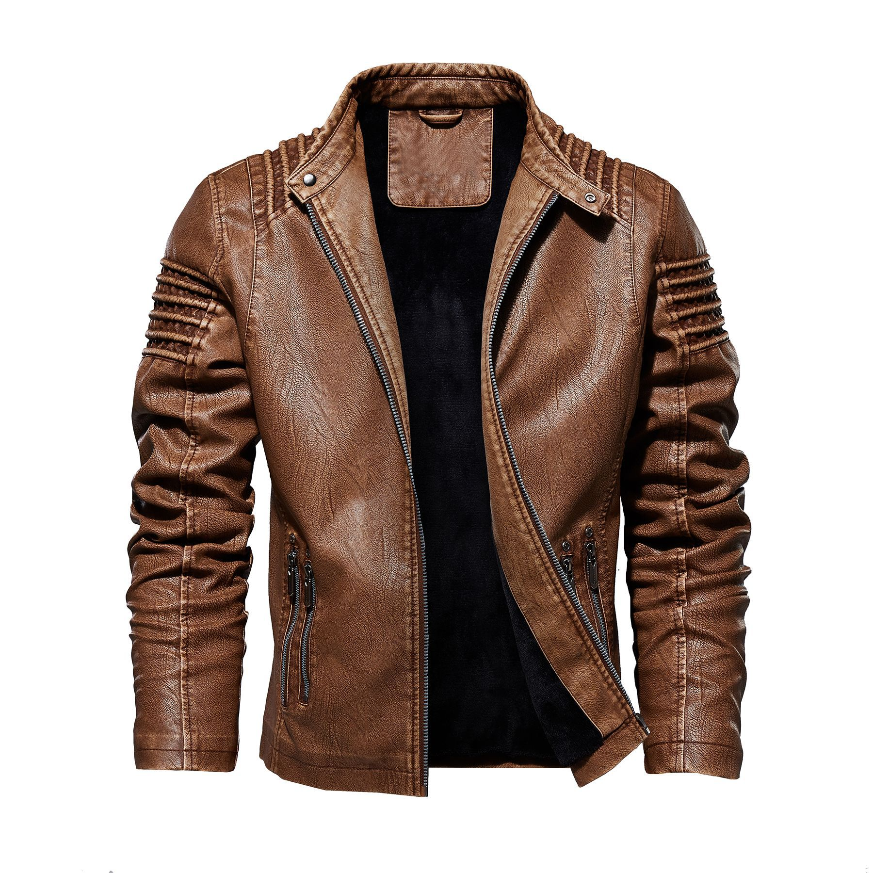 Knight Leather Jacket - Perfect for Summer Evenings