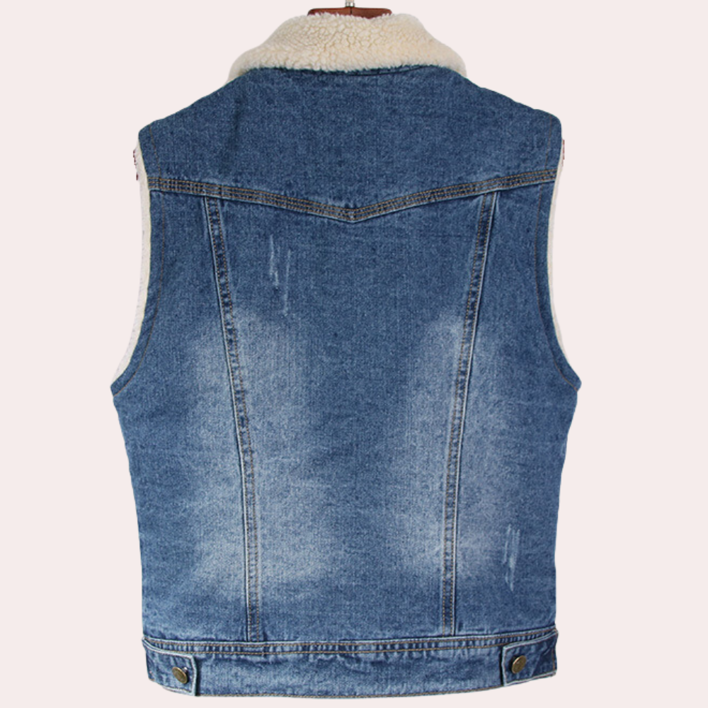 CLAIRE - Trendy Denim Gilet for Women - Perfect for Summer