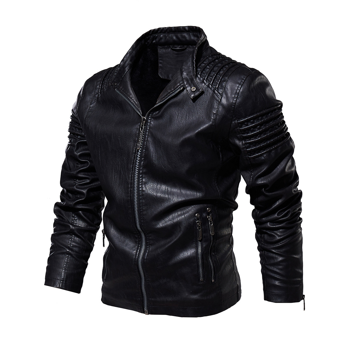 Knight Leather Jacket - Perfect for Summer Evenings
