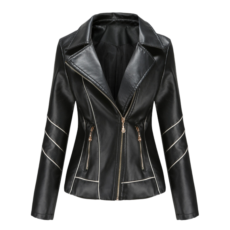 HANNIE - Stylish Leather Summer Jacket