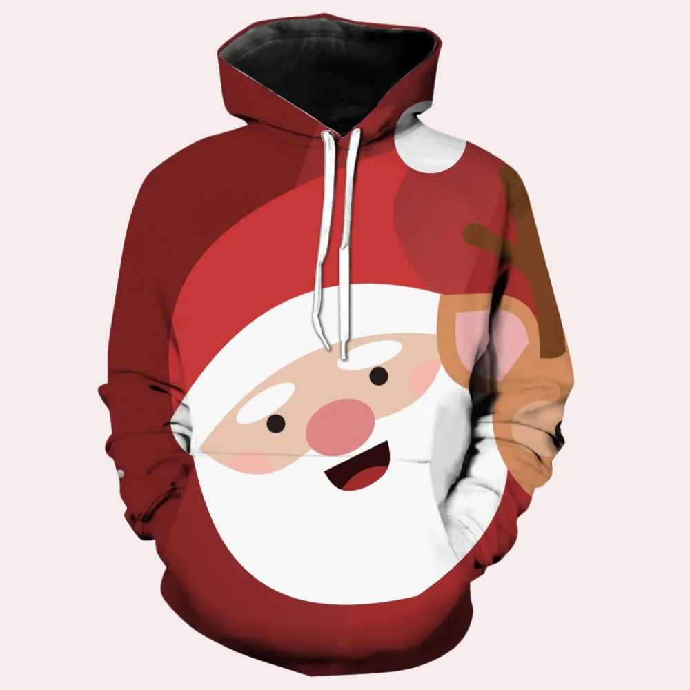 ALEK - Refined Christmas Hoodies for Men