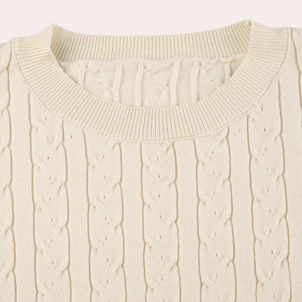 ANISSA - Trendy Knitted Set for Women - Summer Edition