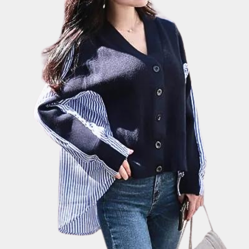 WALBURGA - Trendy Summer Shirt with Long Sleeves for Women