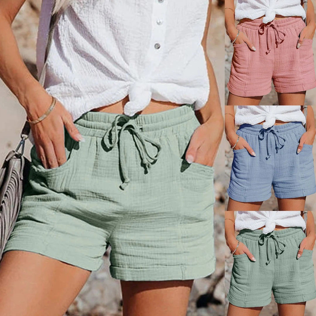Elegante Baumwollshorts