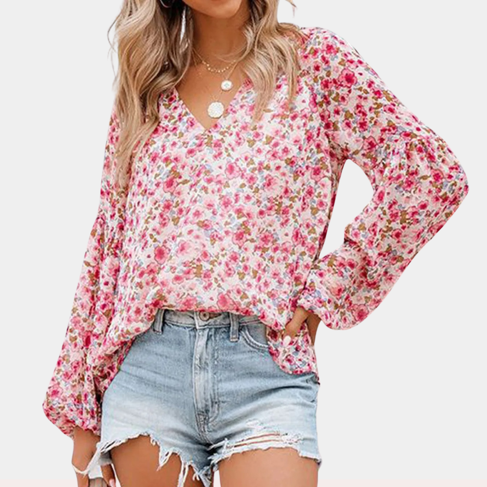 Amya - Ladies' Long Sleeve Blouse - Summer Style