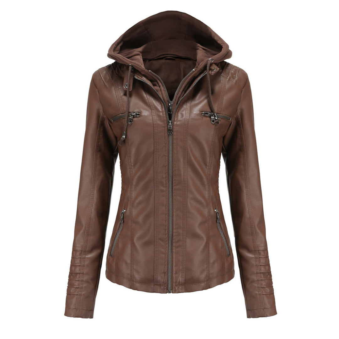 BARBARA - Leather Summer Jacket for Women