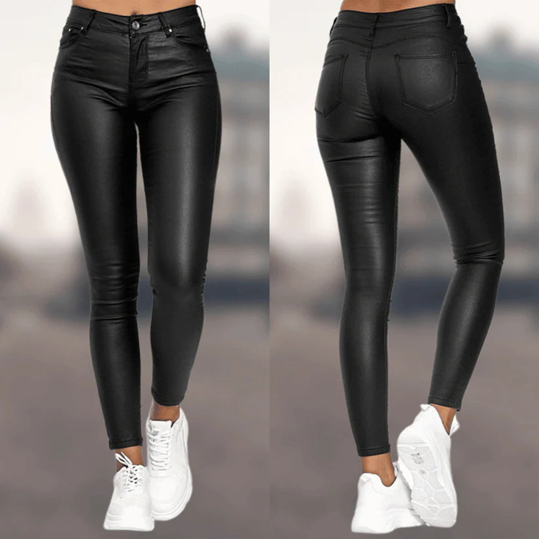 Elegante Leinenhose