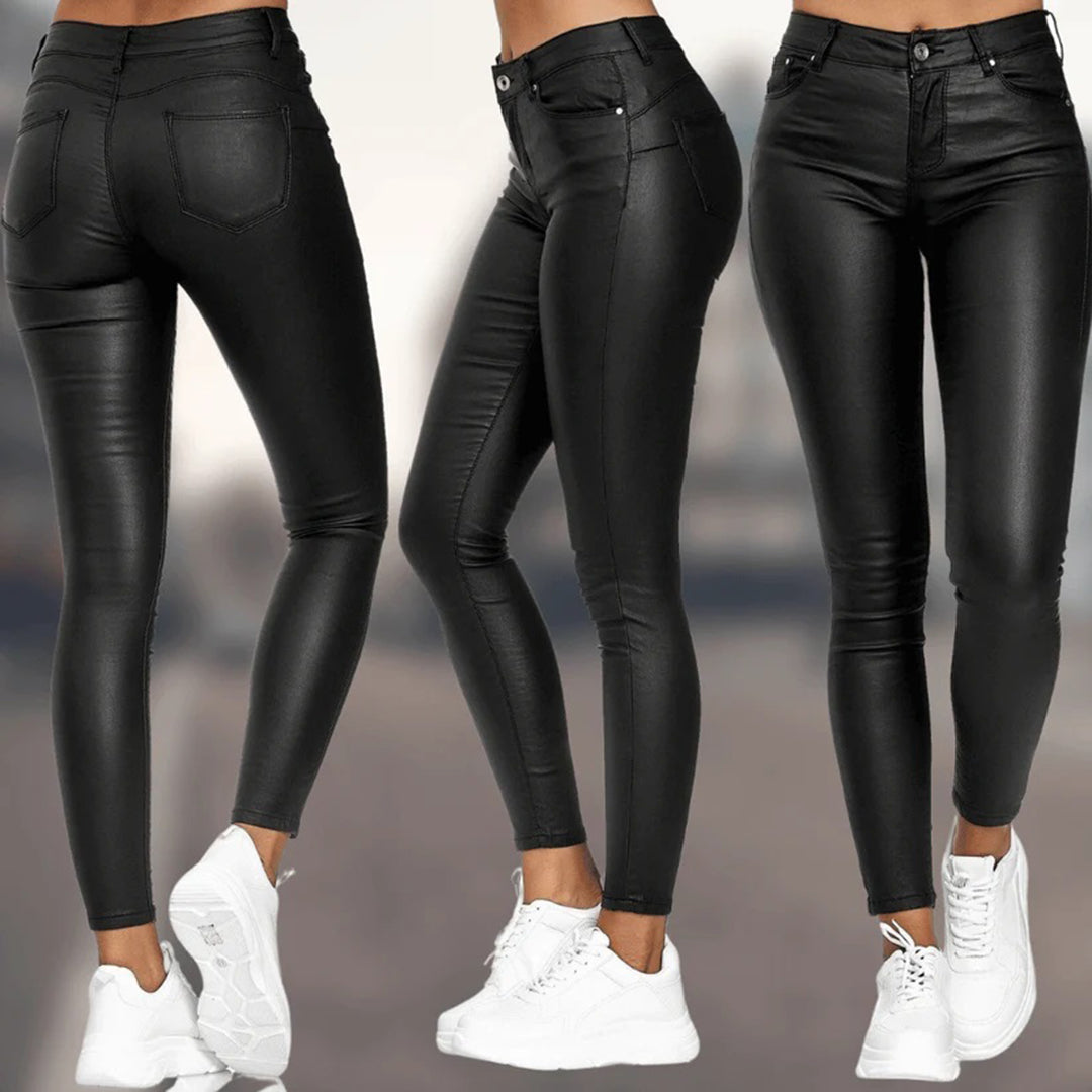 Elegante Leinenhose