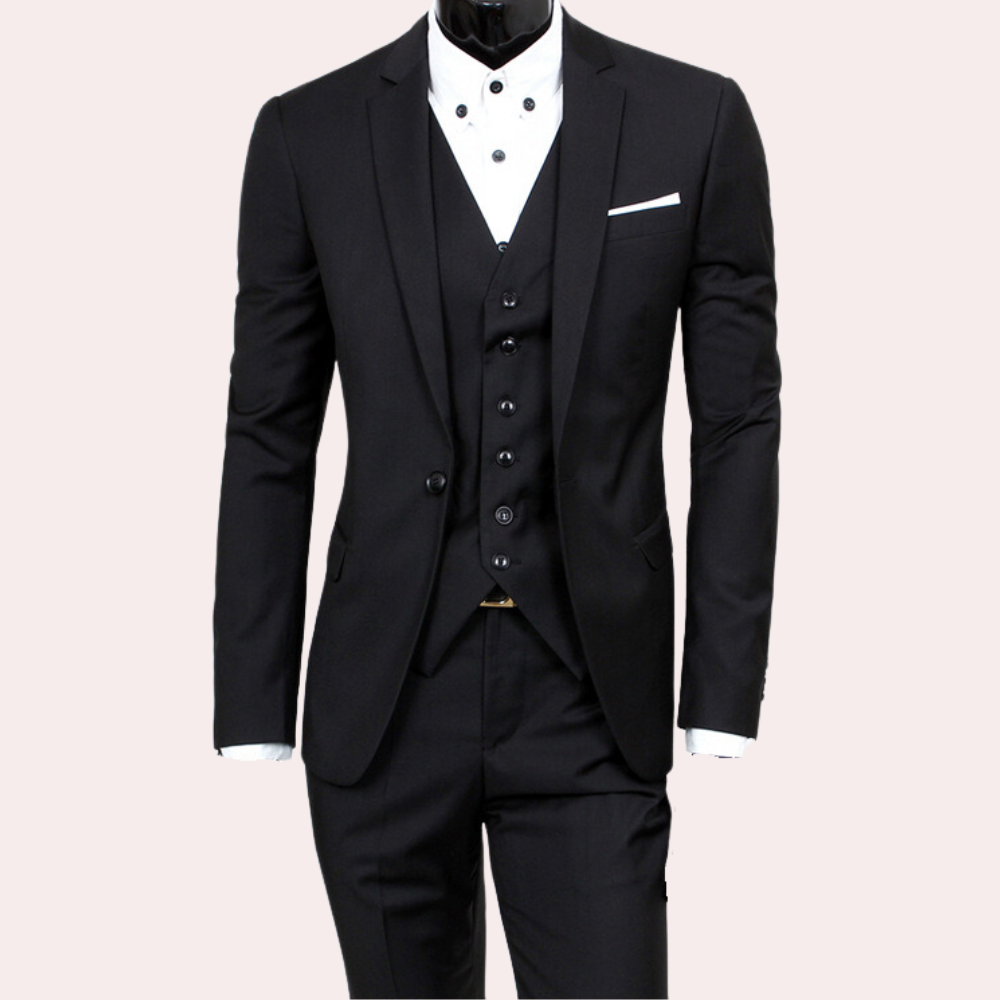 Beaumont - 3-piece men's summer suit
