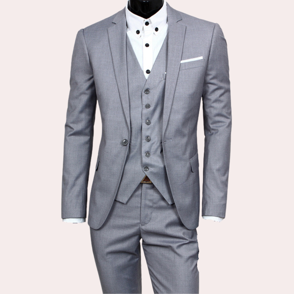 Beaumont - 3-piece men's summer suit