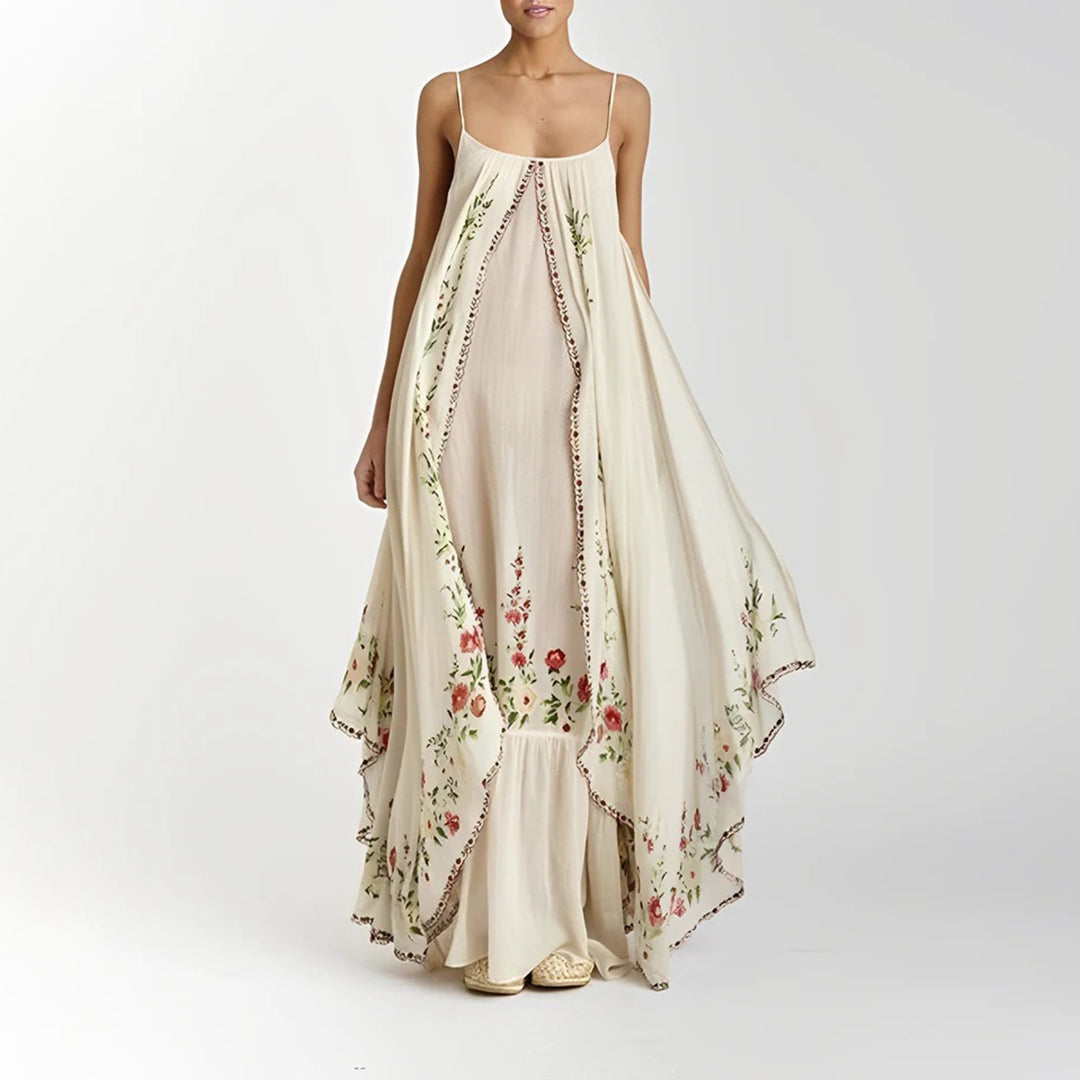 CARLY - Stylish Layered Maxi Summer Dress