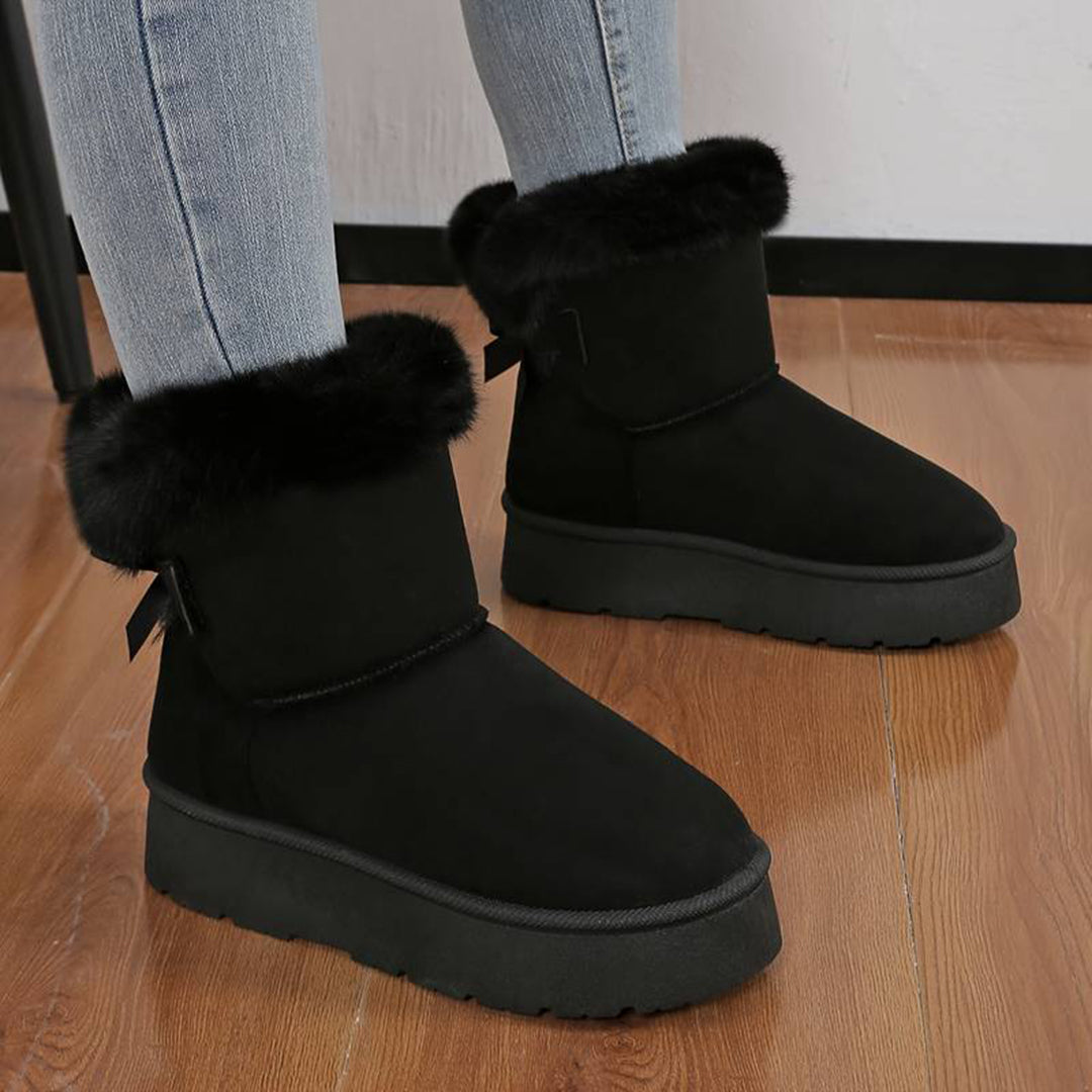 ZAARA - High Winter Boots with Thick Sole