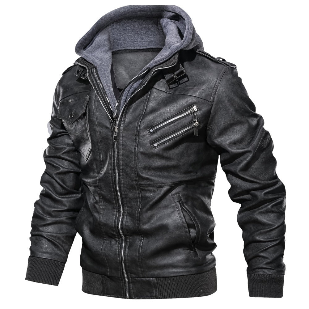 Hawk Leather Jacket - Perfect for Spring and Summer