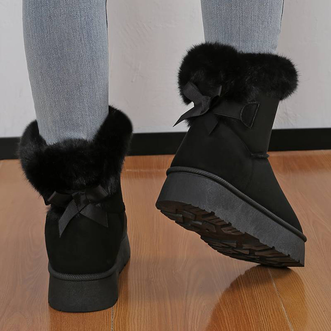 ZAARA - High Winter Boots with Thick Sole