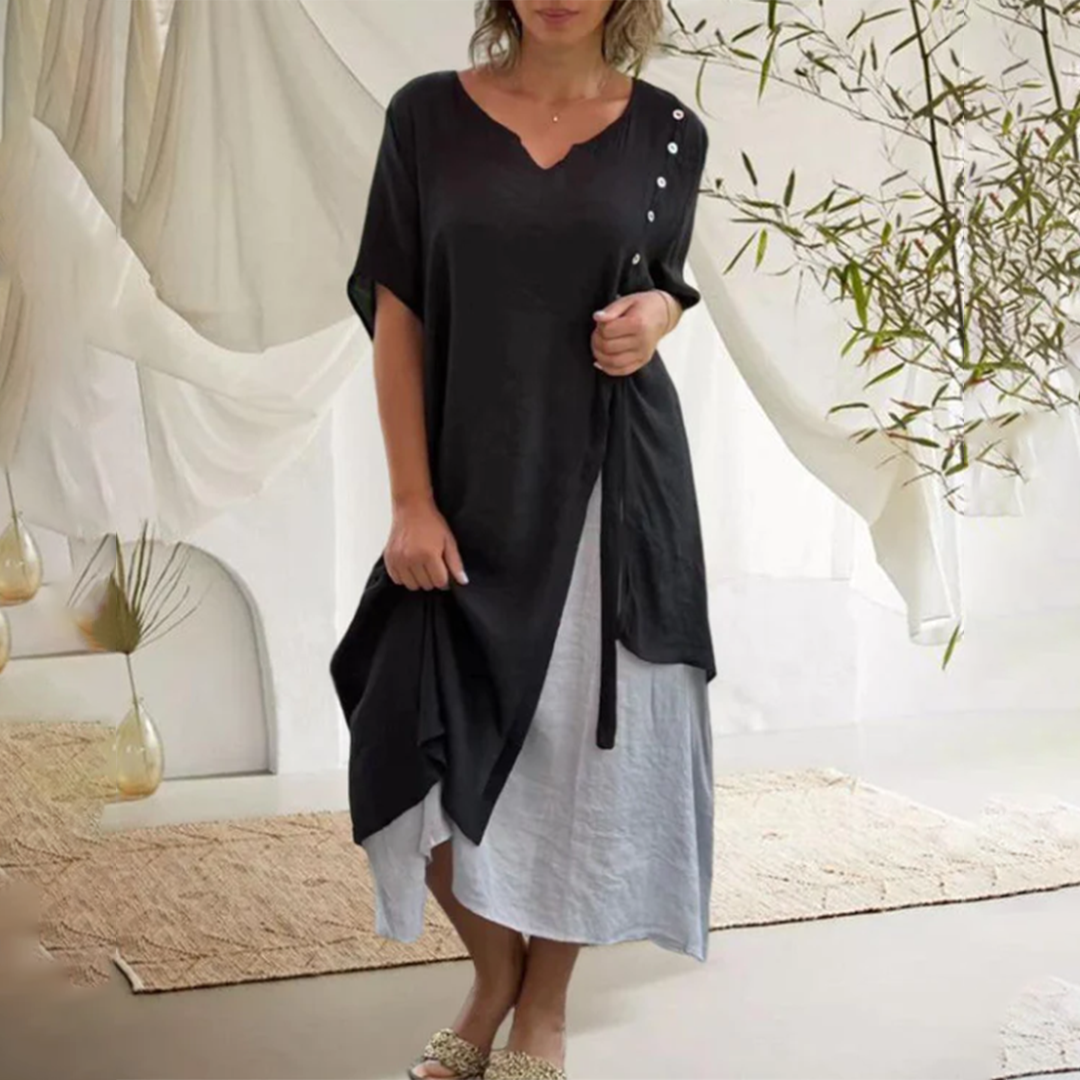 BJORG - Elegant Summer Dress for Sunny Days
