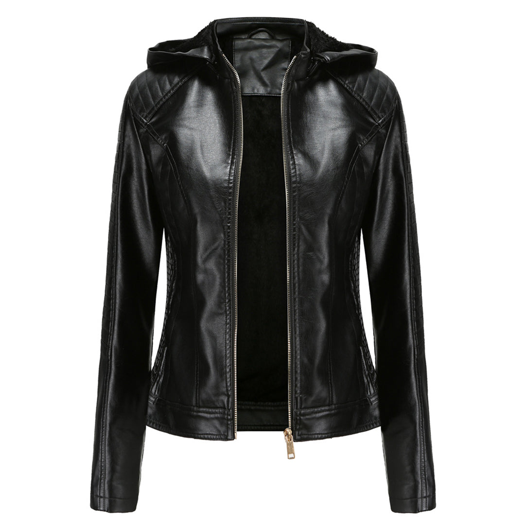 Elegante Lederjacke