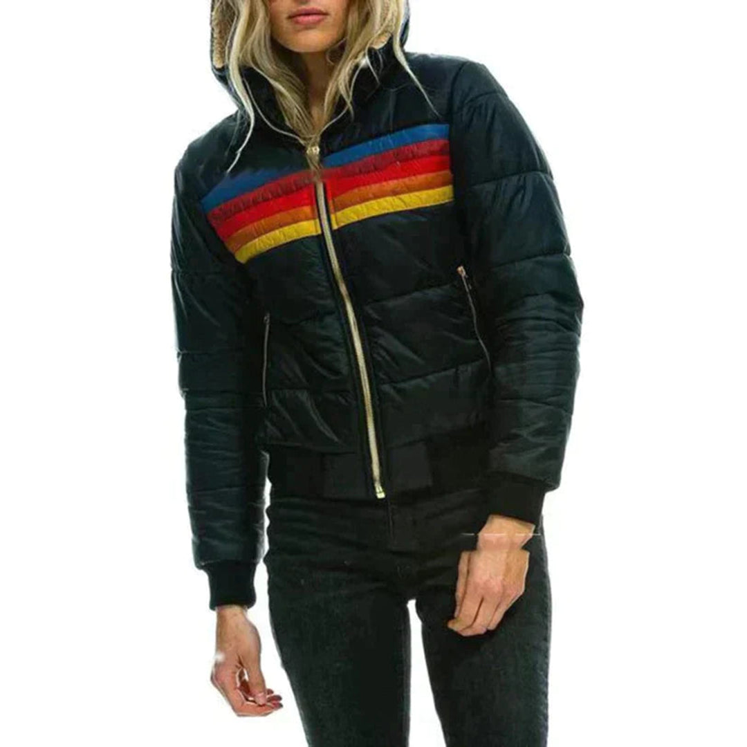 AVA - Cosy jacket with hood for women