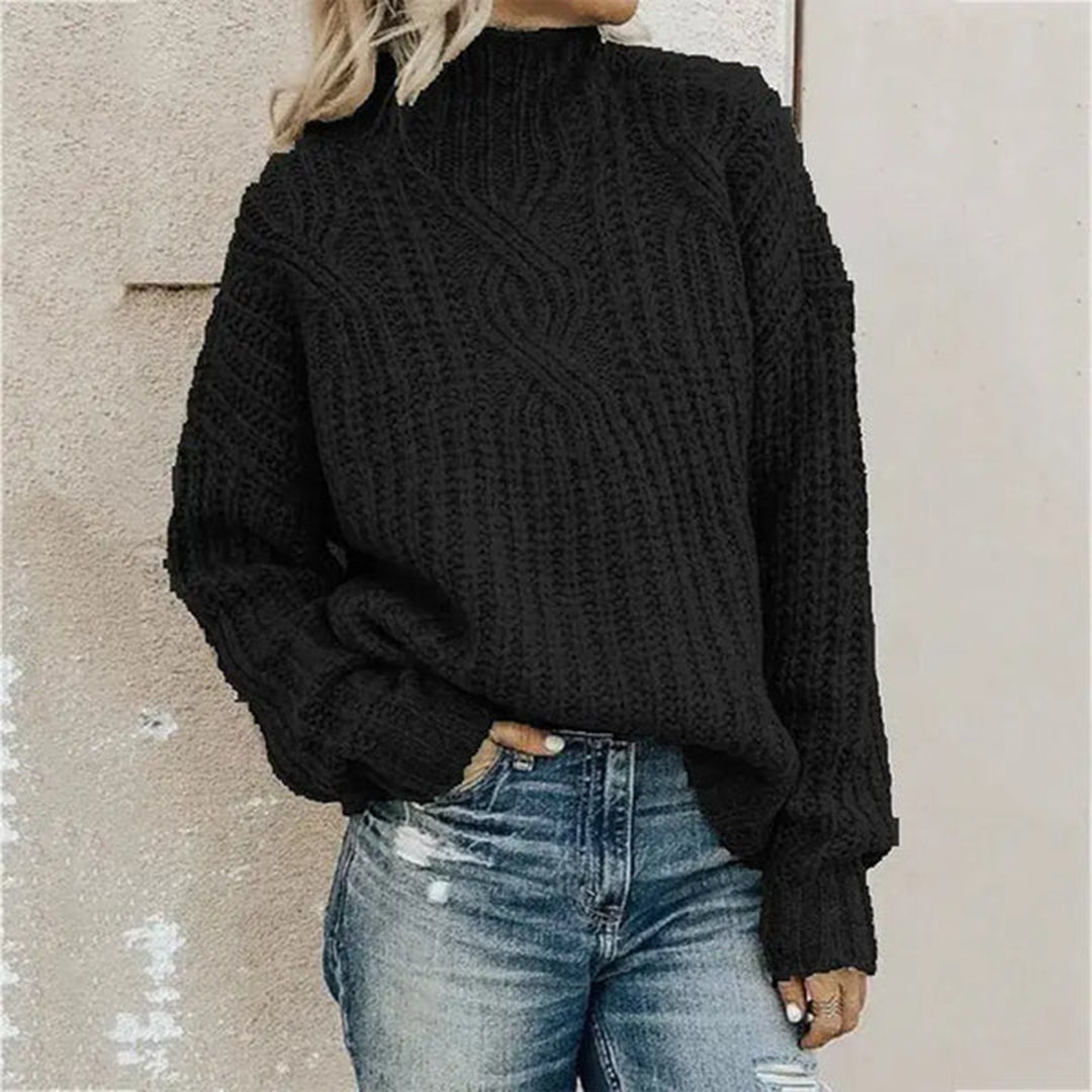 Eleganter Wollpullover