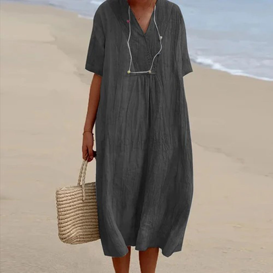 BRIGITTE - Lightweight Casual Summer Dress
