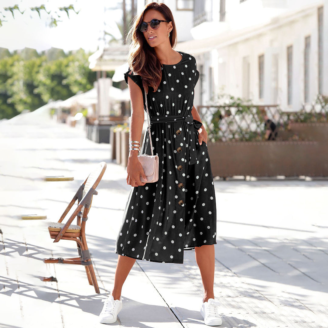 BARBRO - Casual midi summer dress