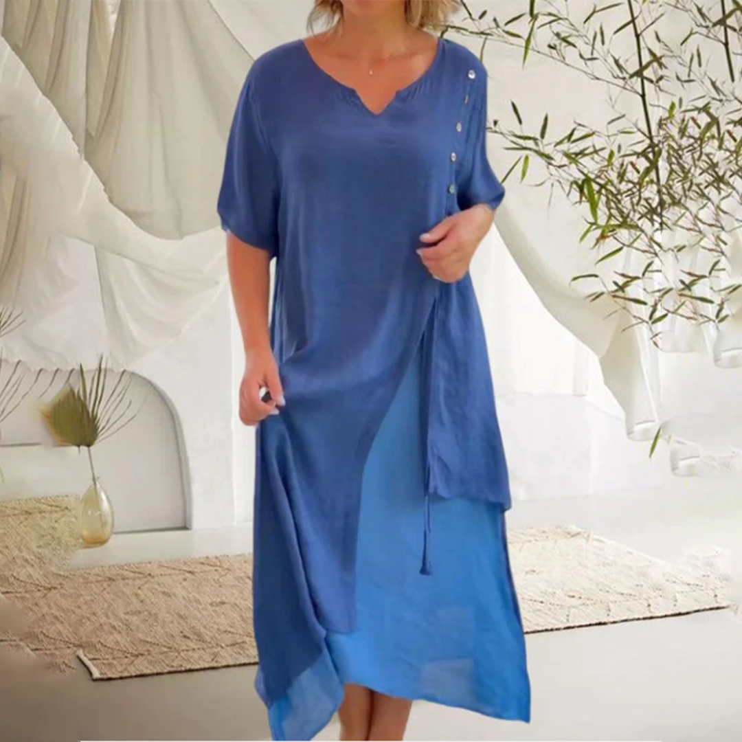 BJORG - Elegant Summer Dress for Sunny Days