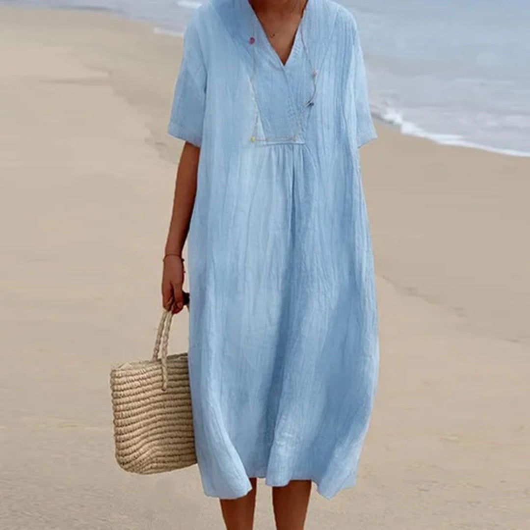 BRIGITTE - Lightweight Casual Summer Dress
