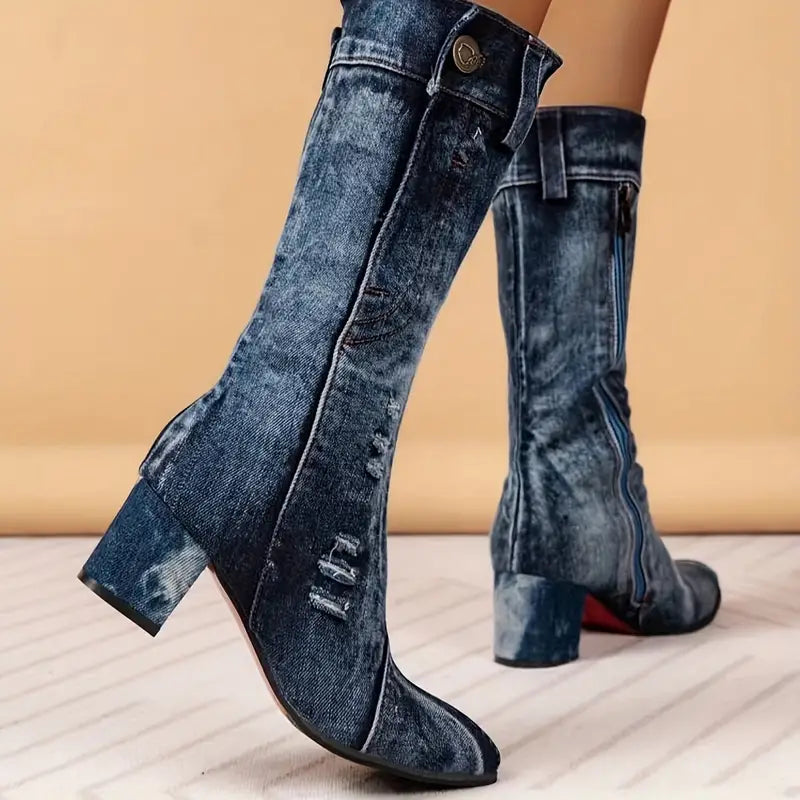 BRIELLE - Women's Mid-Calf Boots for Summer Adventures