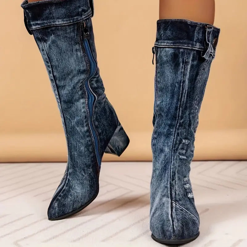 BRIELLE - Women's Mid-Calf Boots for Summer Adventures