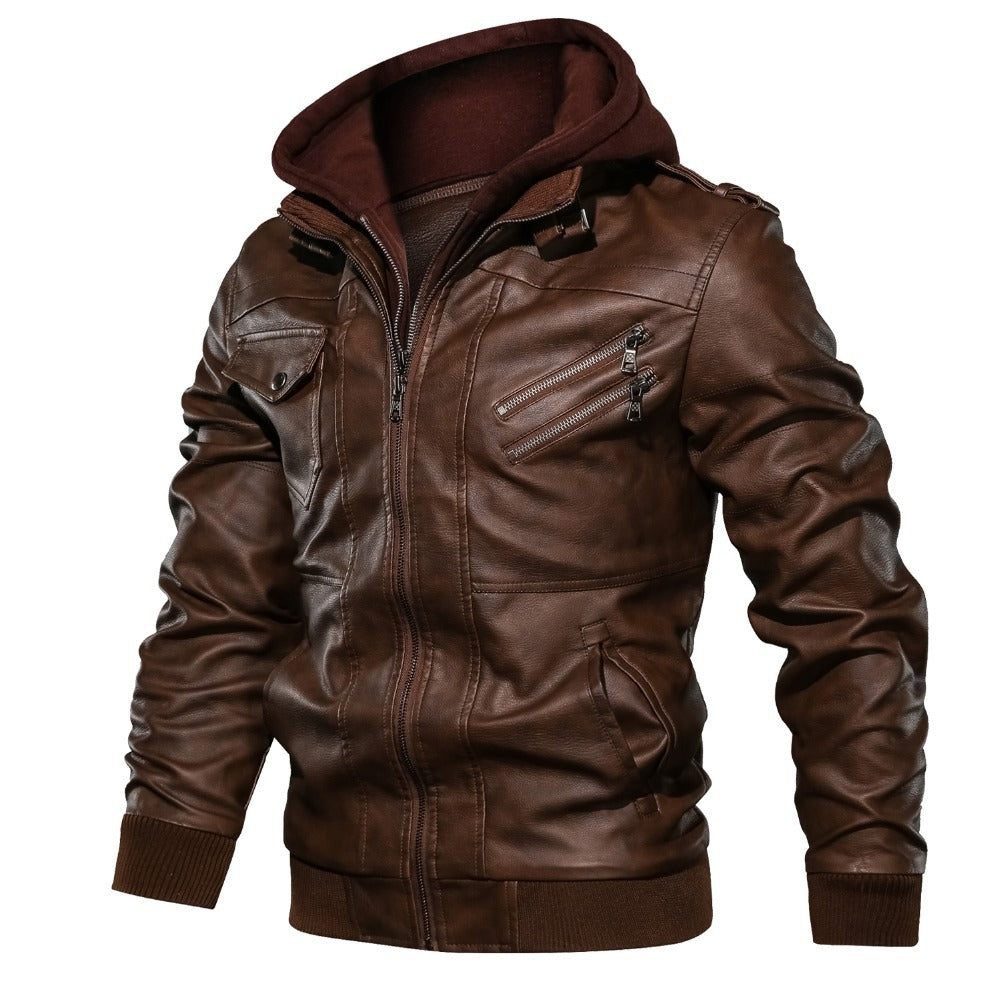 Hawk Leather Jacket - Perfect for Spring and Summer
