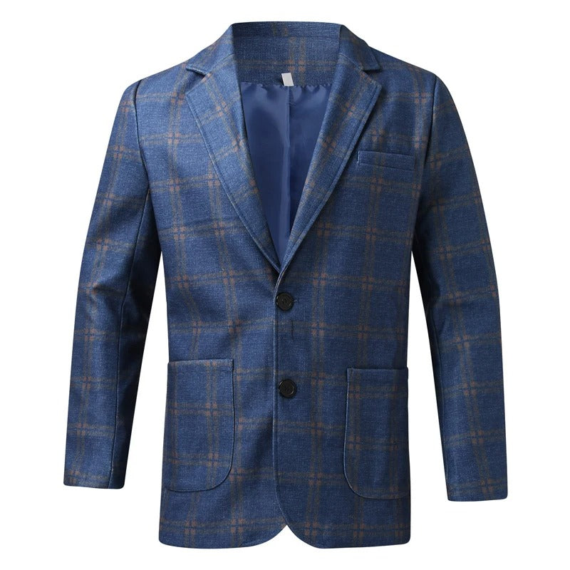 ZOLTAN - Lightweight Checked Summer Blazer for Men
