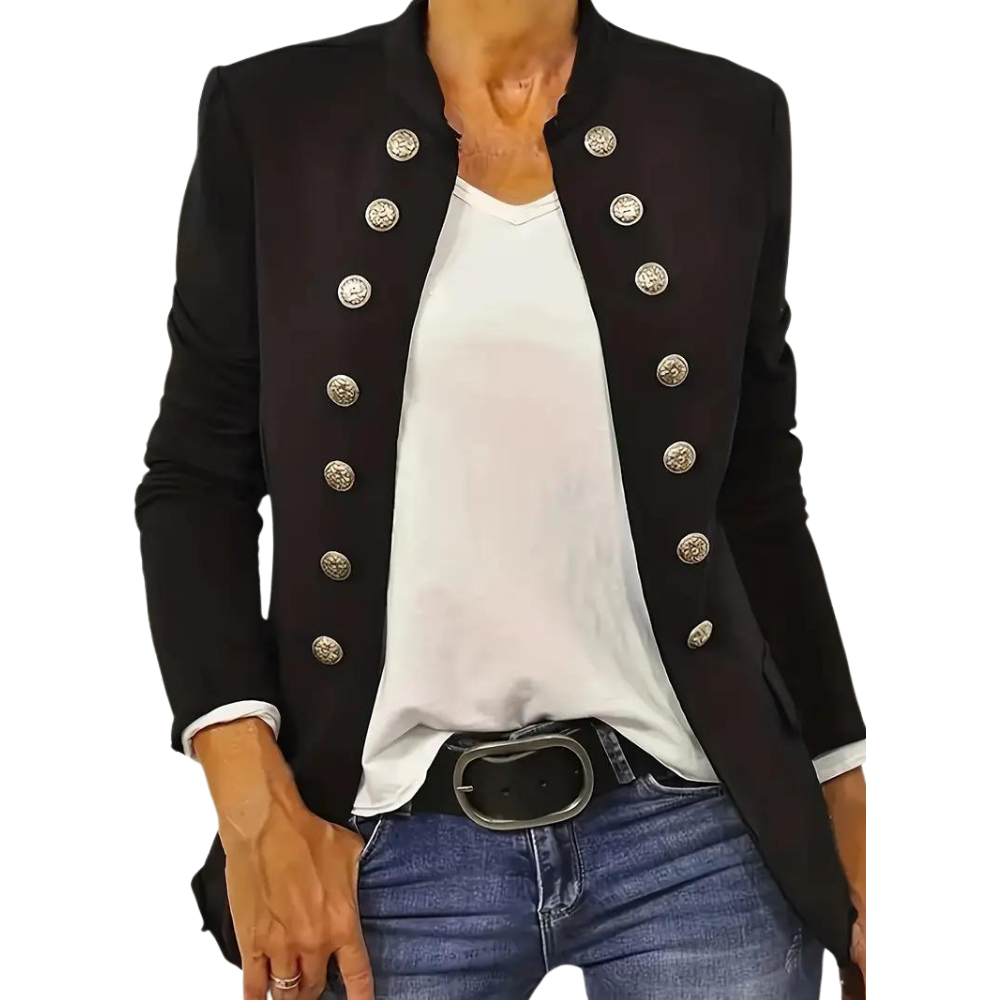 ARJA - Spring/Summer Casual Blazer for Women with Front Buttons