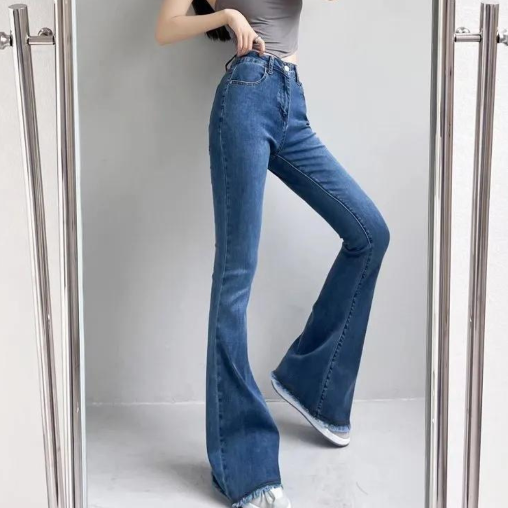 Elegante Baumwollhose