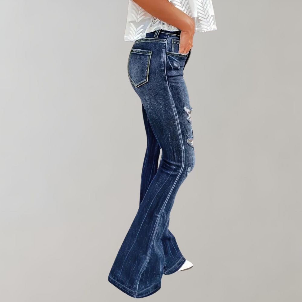 Elegante Baumwollhose