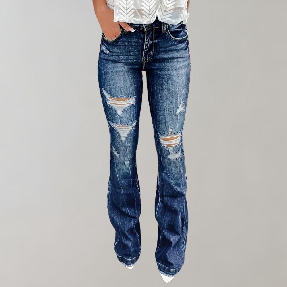 Elegante Baumwollhose