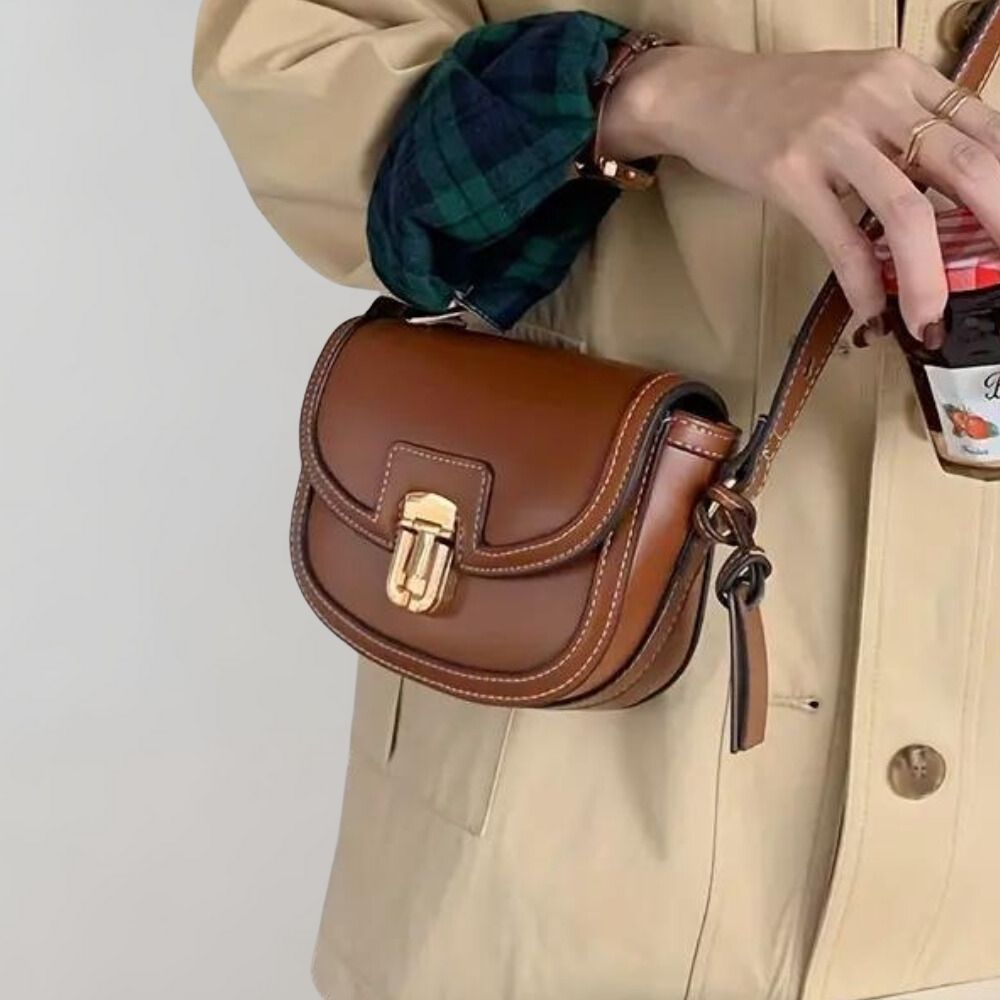 Verfeinerte Ledertasche