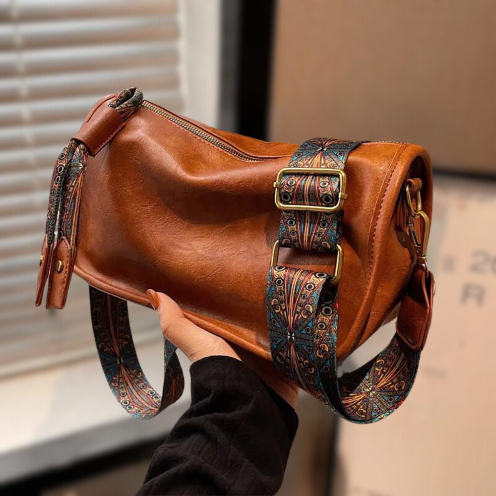 Signatur Leder Tasche