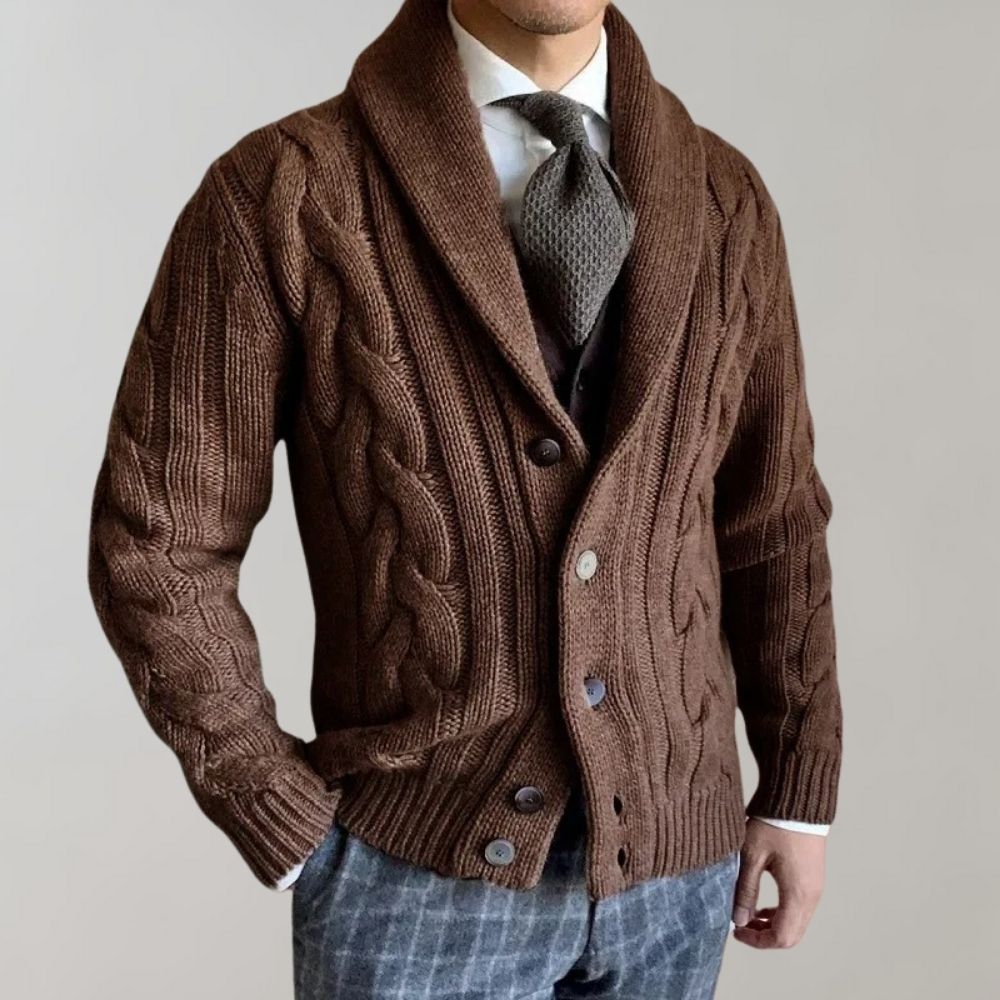 Bart - Men's Waistcoat with Lapels for Summer