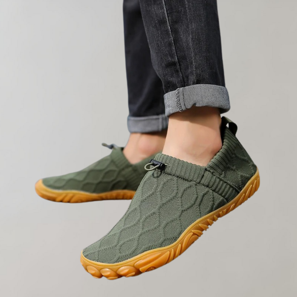 Theo - Slip-on barefoot shoes for men - Summer edition