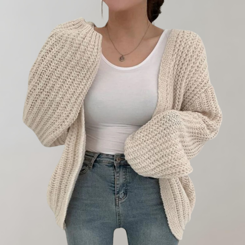 Asta - Stylish Women's Long Sleeve Cardigan for Summer