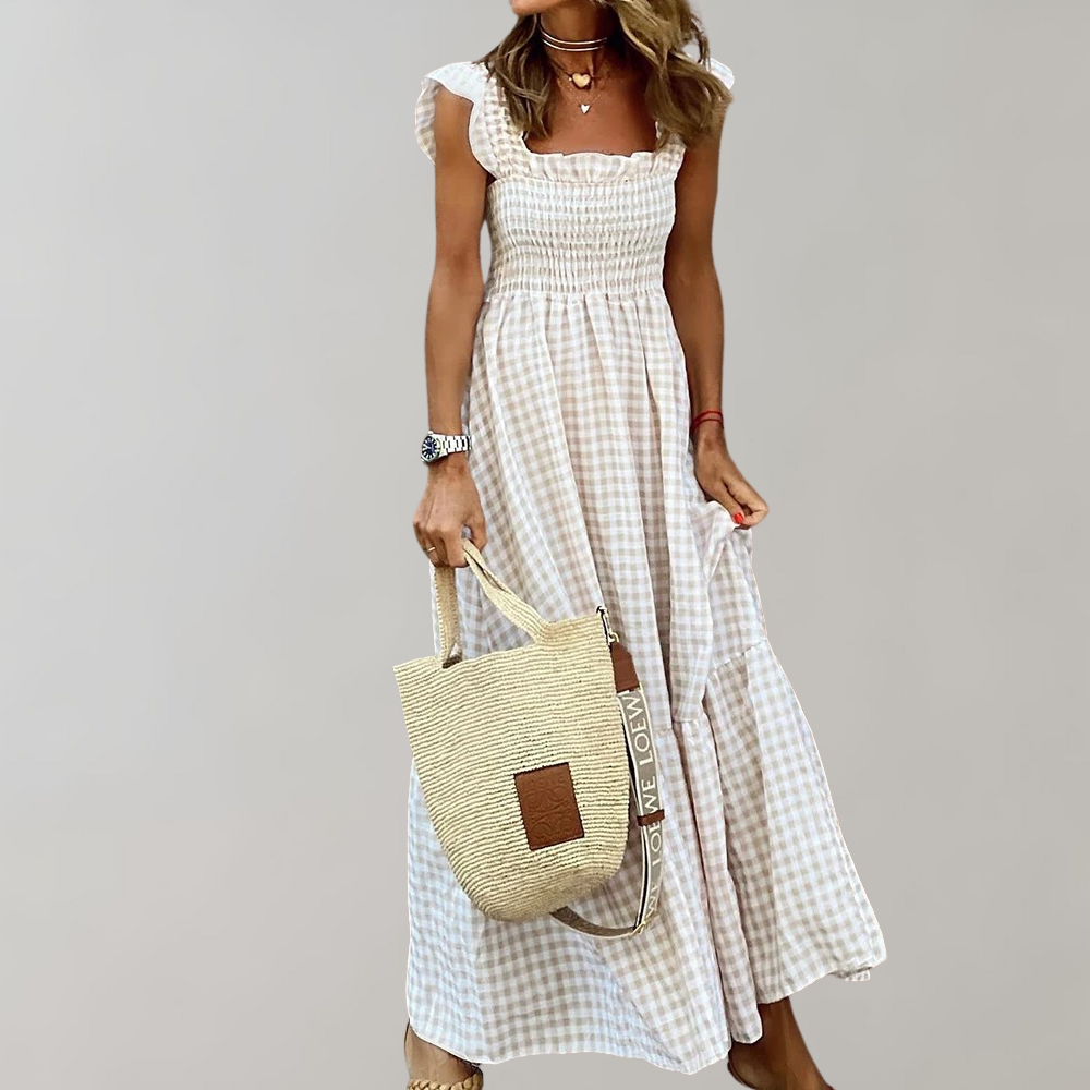 Augusta - Retro Style Summer Dress for Spring and Summer
