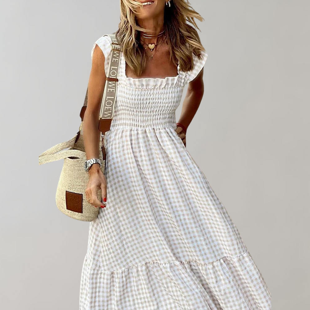 Augusta - Retro Style Summer Dress for Spring and Summer