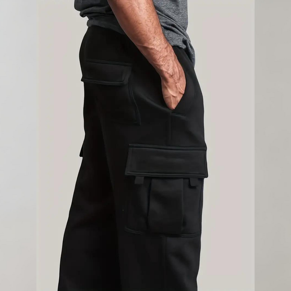 Birk - Men's Cargo Trousers with Multiple Pockets for Summer