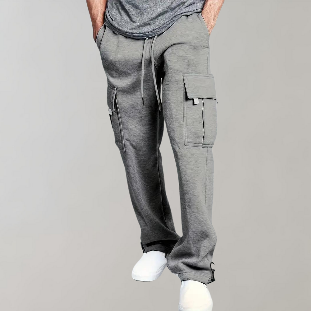 Birk - Men's Cargo Trousers with Multiple Pockets for Summer