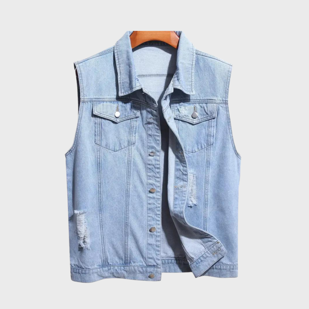 Sten - Men's Gilet in Street Style for Summer