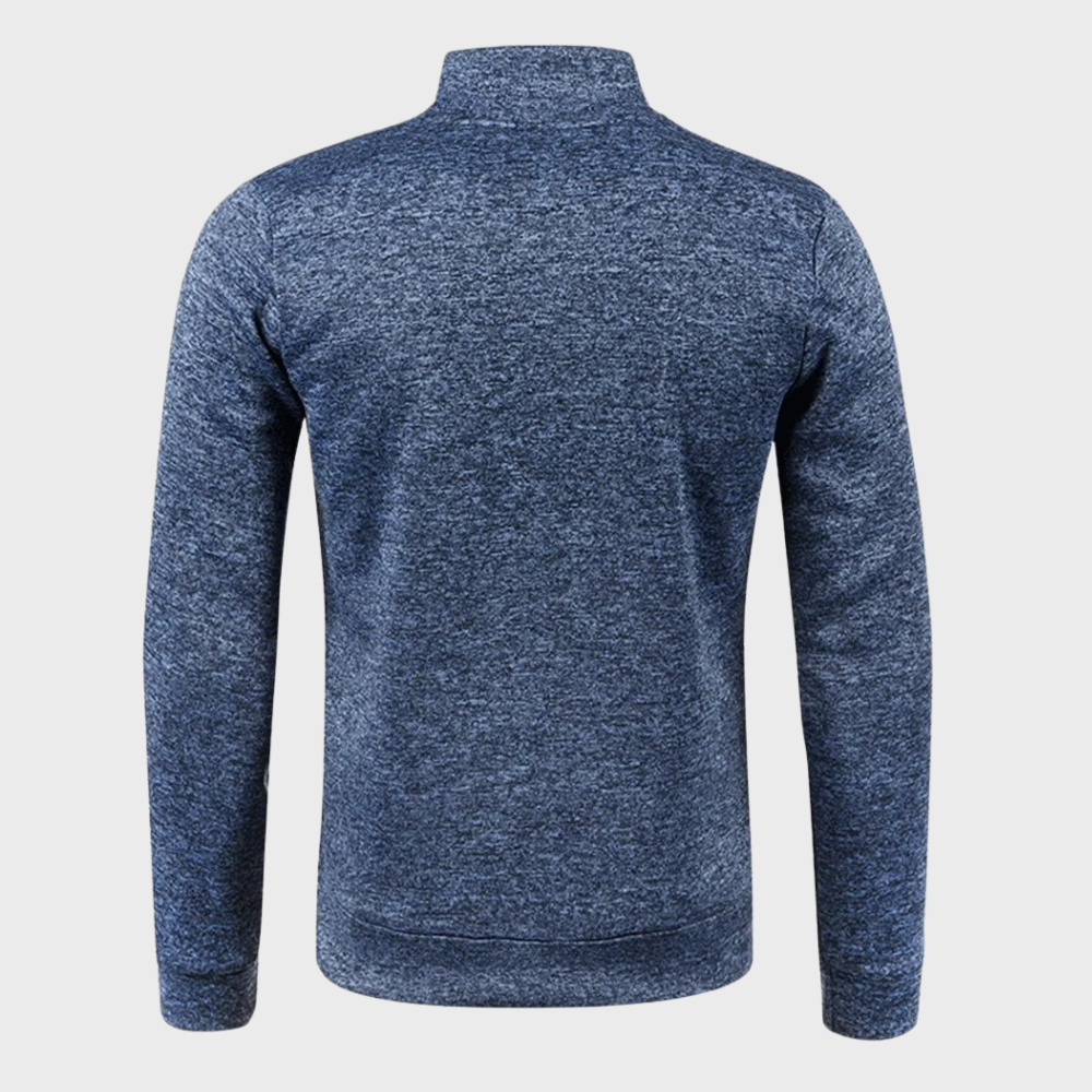 Torsten - Men's Summer Jumper with Zip