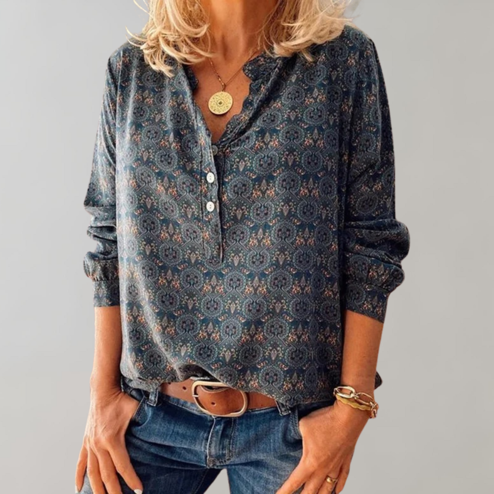 Amalie - Vintage ladies' blouse for summer