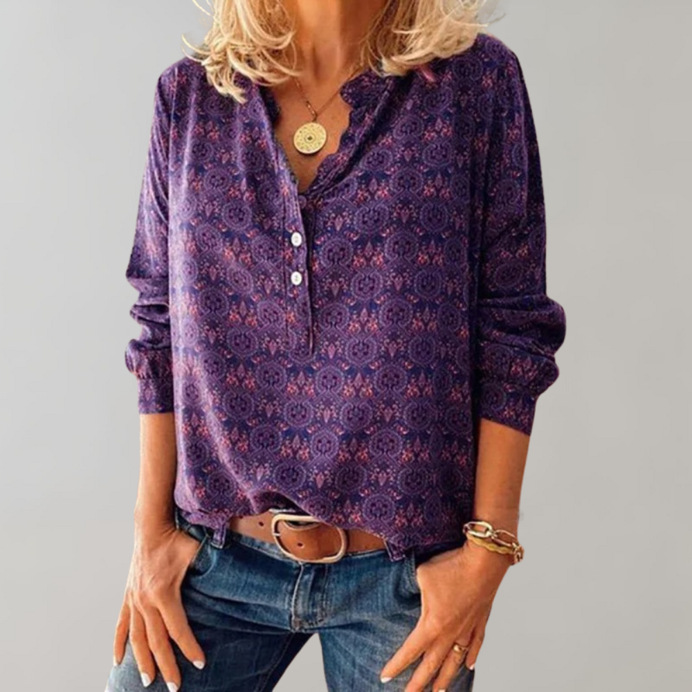 Amalie - Vintage ladies' blouse for summer