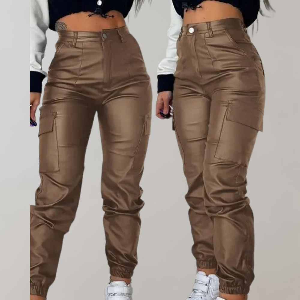 Aloisa - Elegant cargo trousers for women - Perfect for summer