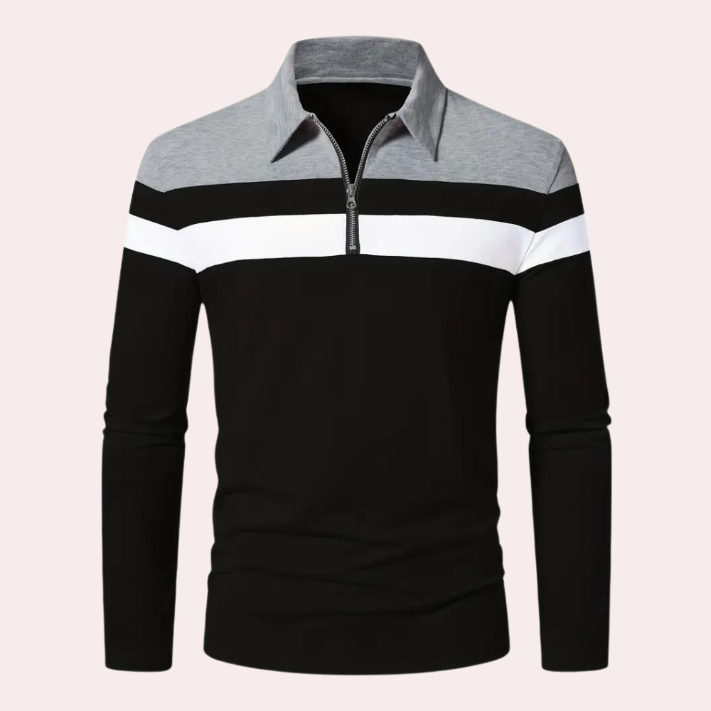 Sindre - Comfortable men's shirt with long sleeves for summer